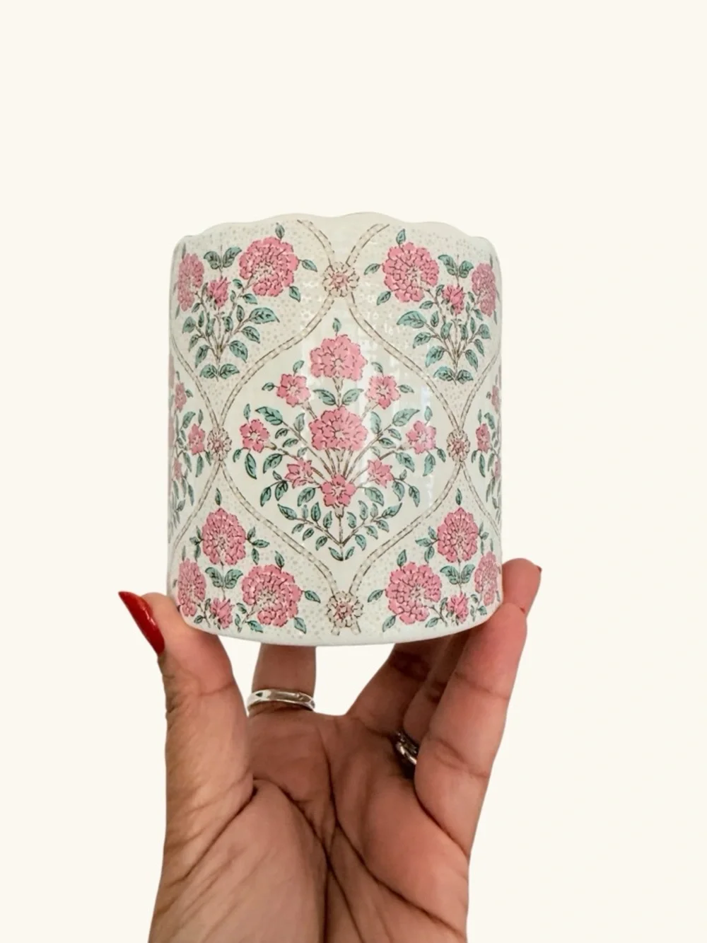 Delphine Bergamot Oakmoss Decorative Soy Blend Scented Candle